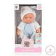 Moni Toys Baba 20 cm 6126 fehér/kék