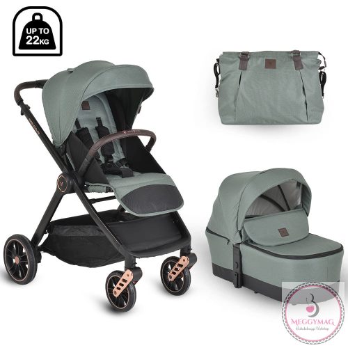 Cangaroo Macan 2in1 babakocsi zöld