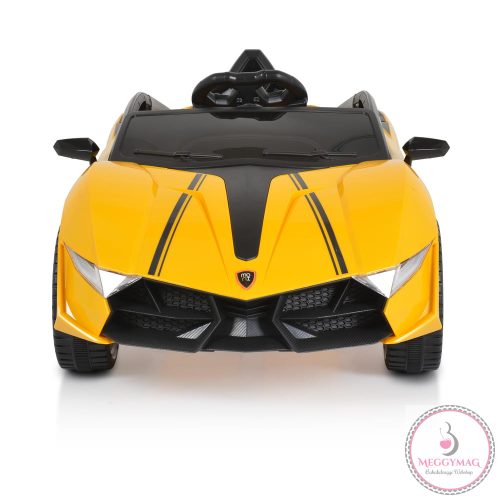 MONI BO cordoba 2 motoros elektromos autó sárga