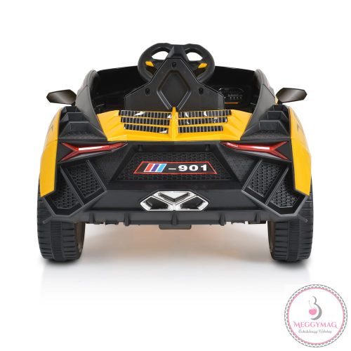 MONI BO cordoba 2 motoros elektromos autó sárga