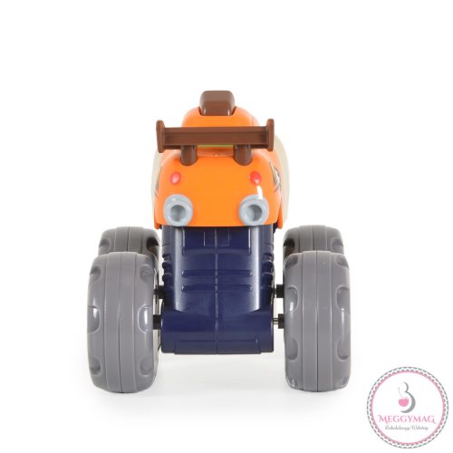 HOLA MONSTER TRUCK Leopard hátrahúzós autó NARANCS