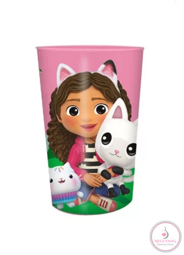 Gabi babaháza Smoothie Land műanyag pohár 250 ml