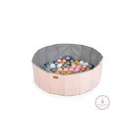 LABDAMEDENCE összecsukható 80cm +90db 7cms labda PINK