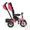 BYOX Tornado szülőkaros tricikli 25kg ig 360f forgatható pink