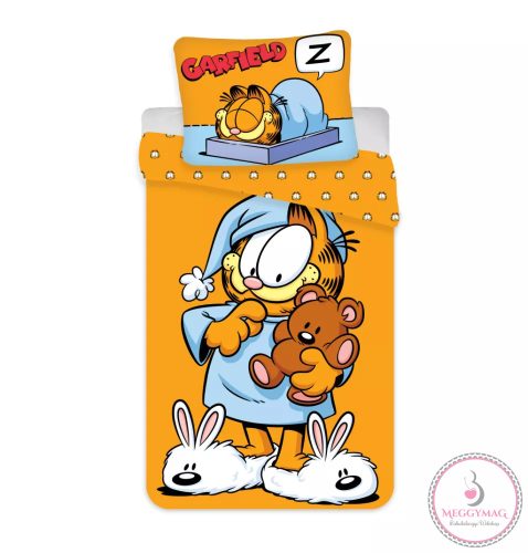 Garfield Bedtime gyerek, ovis ágyneműhuzat 100×135cm, 40×60 cm