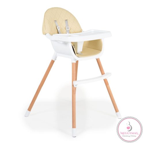 Cangaroo Gelato fa etetőszék 2in1 bézs