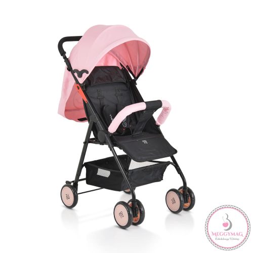 MONI Capri babakocsi nyári dupla első kerék pink