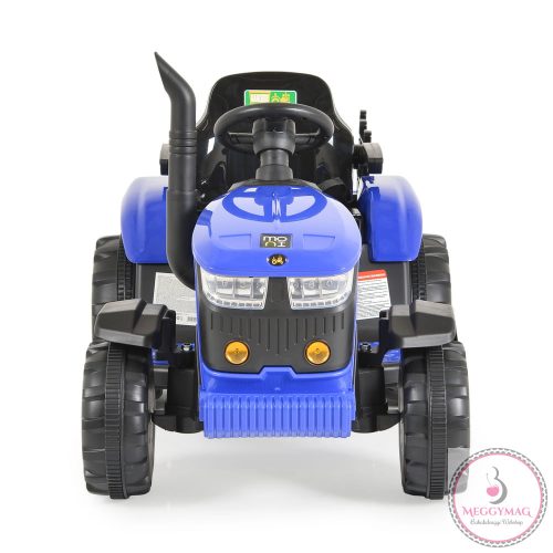 MONI BO Rancher elektromos traktor utánfutóval kék