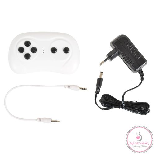 MONI BO Rancher elektromos traktor utánfutóval kék