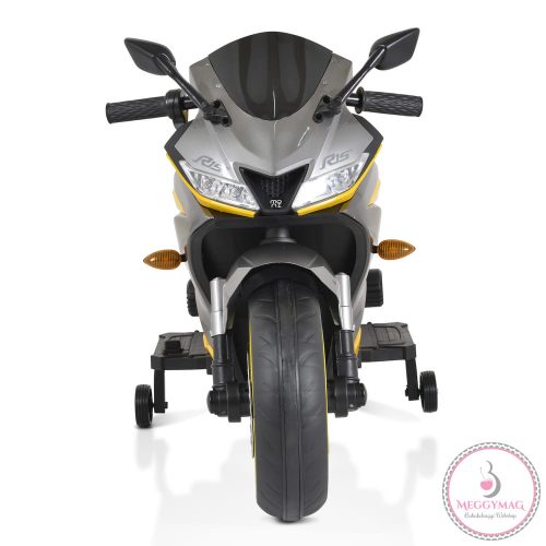 MONI BO motocross 2 kerekű motor gyorsasági szürke/sárga