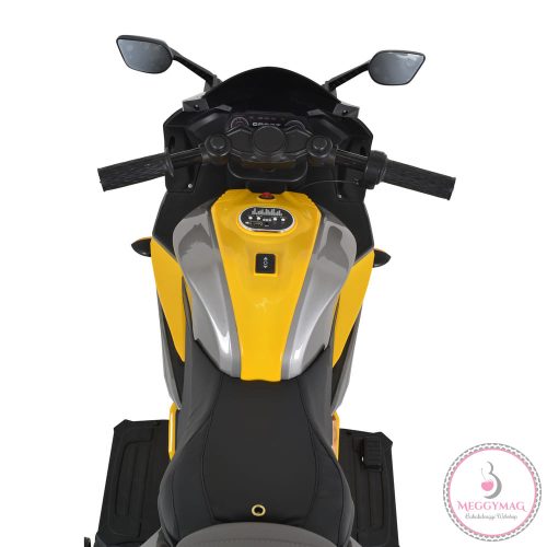 MONI BO motocross 2 kerekű motor gyorsasági szürke/sárga