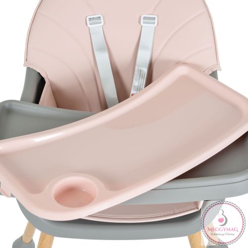 DONUT fa etetőszék 2in1 PINK
