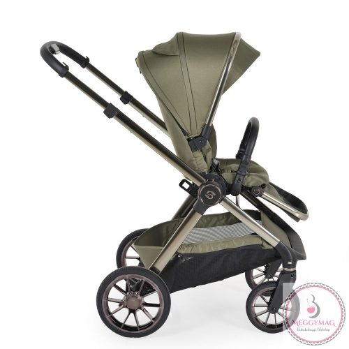iCLICK Babakocsi 2in1 szett 22kg, aluminium váz, fordítható ülés, autom. csukható ZÖLD