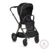 iCLICK Babakocsi 2in1 szett 22kg, aluminium váz, fordítható ülés, autom. csukható FEKETE