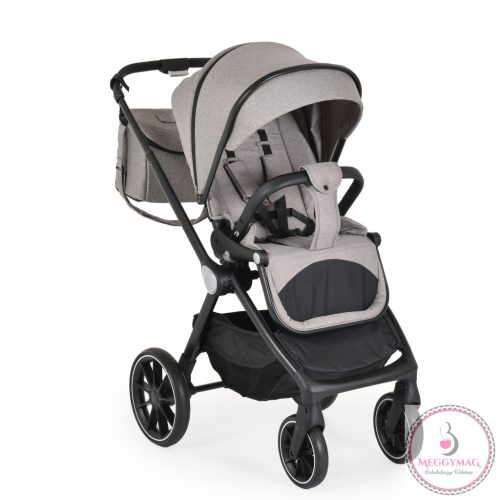 CHRISTIANO babakocsi szett 3in1 lapra csukható, alu váz, 22kgig BÉZS