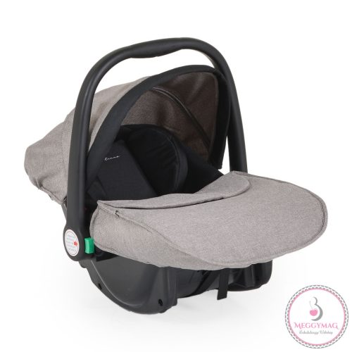 CHRISTIANO babakocsi szett 3in1 lapra csukható, alu váz, 22kgig BÉZS