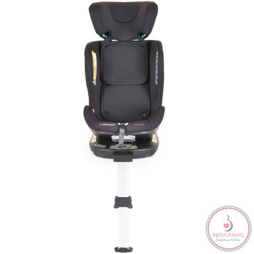 I-SMART autós ülés 40-150cm, I-SIZE támasztóláb, oldalvédelem, ISOFIX, okosgomb SZÜRKE