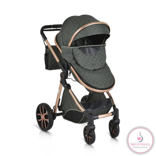 MONI Alma 0-15 kg babakocsi sport/mózes zöld