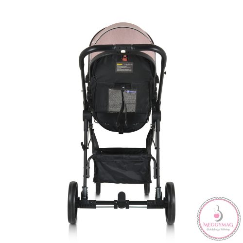 Rio babakocsi 2in1 lapra csukható 22 kg pink