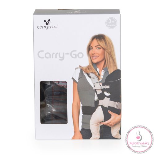 CARRY GO hordozó 4 pozíciós, kapucnis S.SZÜRKE