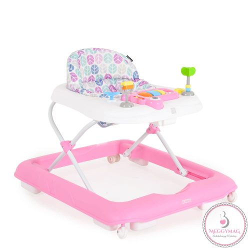 ZIZZY bébikomp zenélős, 3 szint emelhető PINK