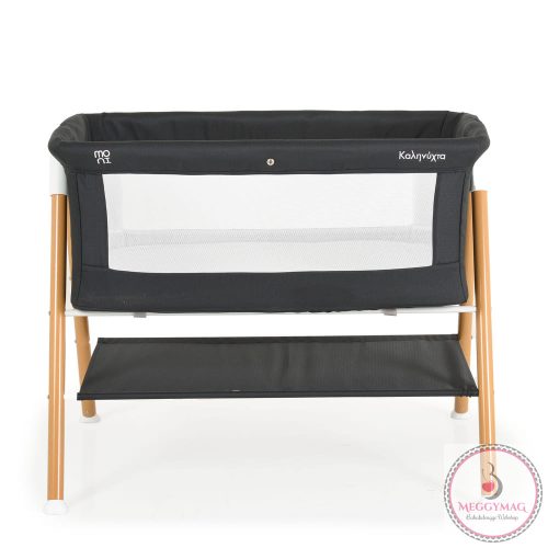 KALINIHTA Újszülött babaágy PRÉMIUM 11kg, 1szint FEKETE