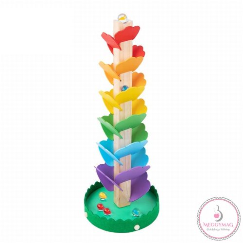 TOOKY Toy fa golyópálya szívárvány szín