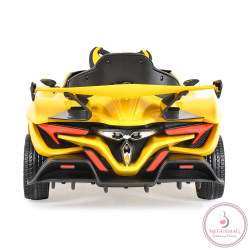 MONI BO Flash elektromos sport autó sárga