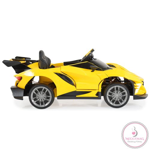 MONI BO Flash elektromos sport autó sárga