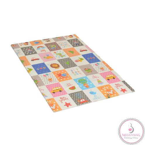 Moni Toys Xpe összecsukható matrac 120*180cm KRESZ utcák FUN TIME