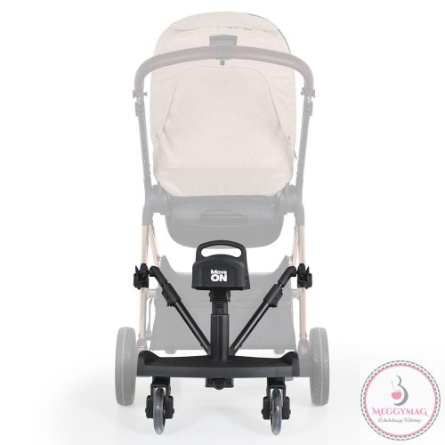 Cangaroo Move on testvérfellépő ülőkével univerzális fekete