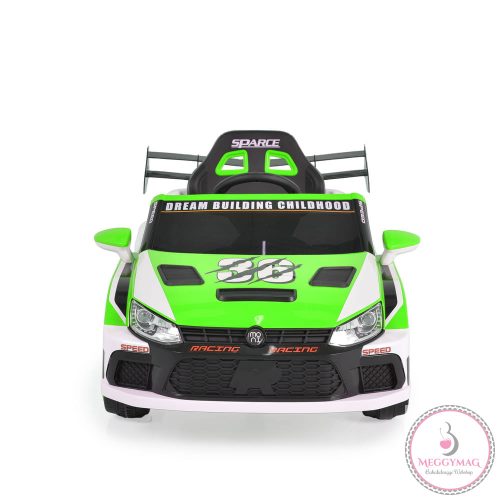 BO Drift e. autó hátsó spoiler szárnnyal zöld