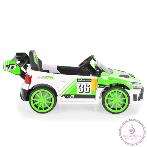 BO Drift e. autó hátsó spoiler szárnnyal zöld