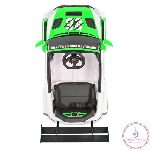 BO Drift e. autó hátsó spoiler szárnnyal zöld