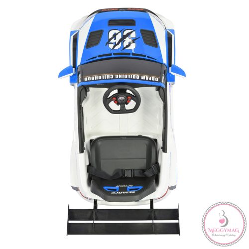 BO Drift e. autó hátsó spoiler szárnnyal kék