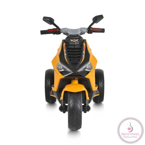 BO NAPOLI elektromos gyerek ROBOGÓ 3 kerekű SÁRGA