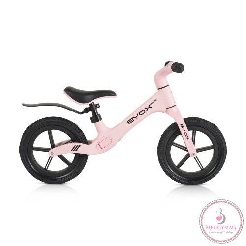 NEXT STEP 12es futóbicikli, sárvédővel, fújható gumi, lábtartó, 50kgig PINK