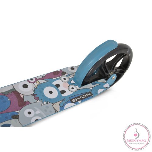 MONSTER roller 2 nagy kerekű, acélváz, 100 kg, 84-97cm-ig állítható KÉK