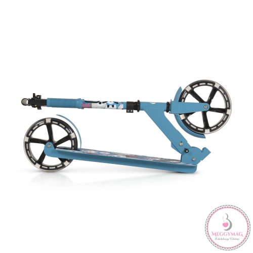 MONSTER roller 2 nagy kerekű, acélváz, 100 kg, 84-97cm-ig állítható KÉK