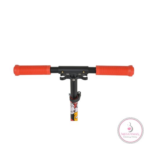 MONSTER roller 2 nagy kerekű, acélváz, 100 kg, 84-97cm-ig állítható PIROS