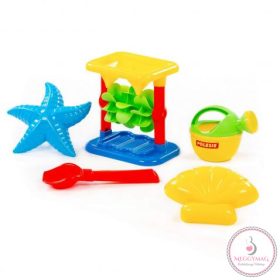   POLESIE homokozó készlet malommal 5 dbos, KÉSZLETEN A BOLTBAN!