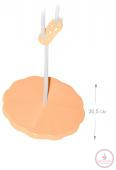Mochtoys 12668 Kerek hinta PASZTEL NARANCS
