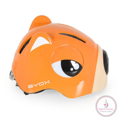 BICIKLIS SISAK FOXY rókás SÁRGA