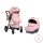 POLLY 2IN1 Babakocsi SZETT:Sport+mózes+kistáska PINK 108614
