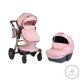 POLLY 2IN1 Babakocsi SZETT:Sport+mózes+kistáska PINK 108614