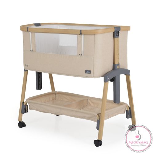 AMO babaöböl, 7 poziciós,szúnyoghálóval, tároló kosárral BÉZS