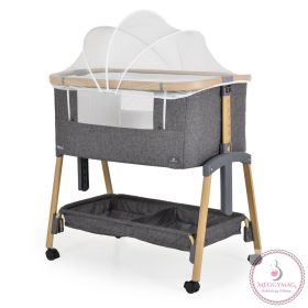   AMO babaöböl, 7 poziciós,szúnyoghálóval, tároló kosárral S.SZÜRKE