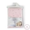 Nook 3 részes bébi ágynemű huzat garnitúra PINK CSILLAG