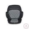 JAX autós ülésmagasító háttámlával 125-150cm rögzítő hevederrel, ISOFIX SZÜRKE