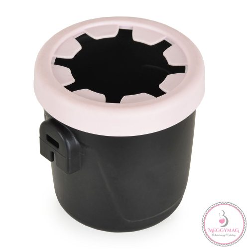 SWIFT ülésemelő I-SIZE pohártartóval, hevederrel 125-150cm PINK